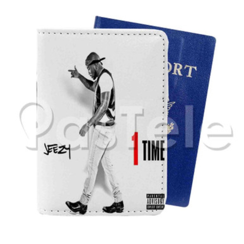 Jeezy Custom PU Leather Passport Travel Baggage Tag Cover