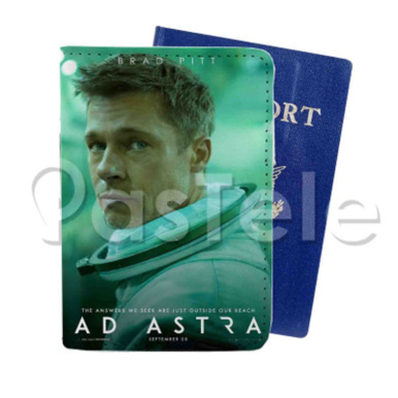 Ad Astra Custom PU Leather Passport Travel Baggage Tag Cover