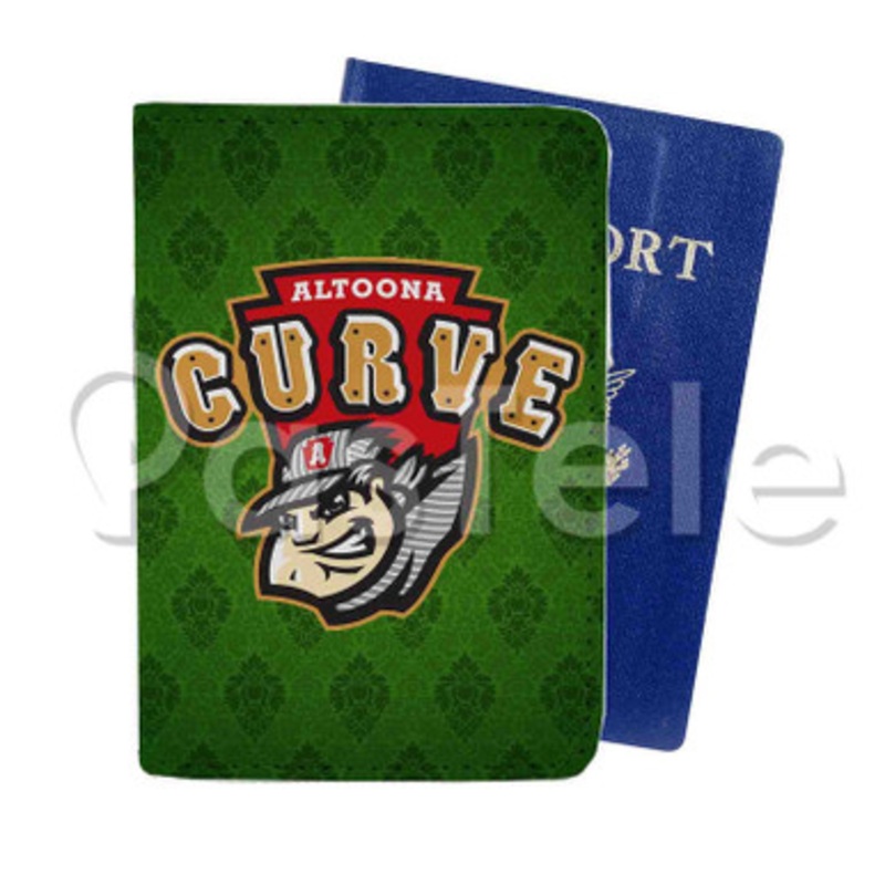 Altoona Curve Custom PU Leather Passport Travel Baggage Tag Cover