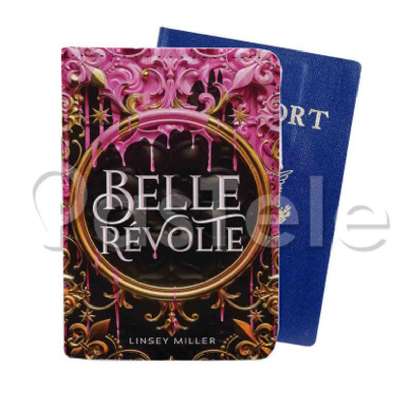 Belle Revolte Custom PU Leather Passport Travel Baggage Tag Cover