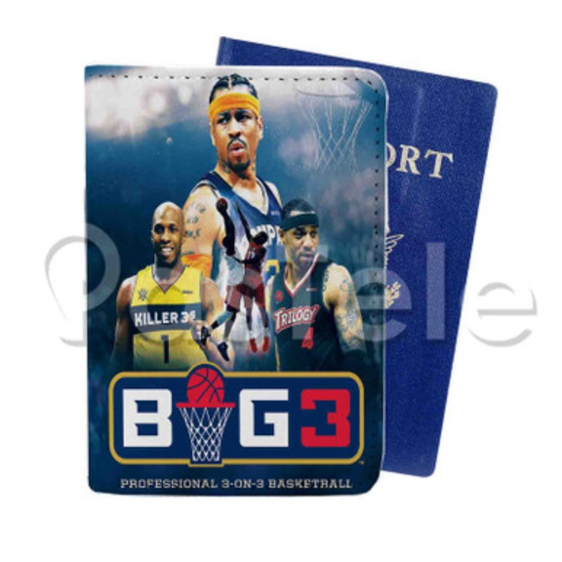 BIG3 Custom PU Leather Passport Travel Baggage Tag Cover