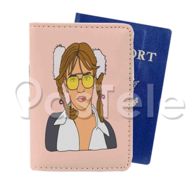britney spears Custom PU Leather Passport Travel Baggage Tag Cover