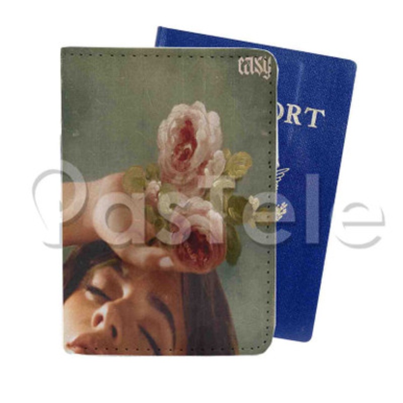 Camila Cabello Easy Custom PU Leather Passport Travel Baggage Tag Cover