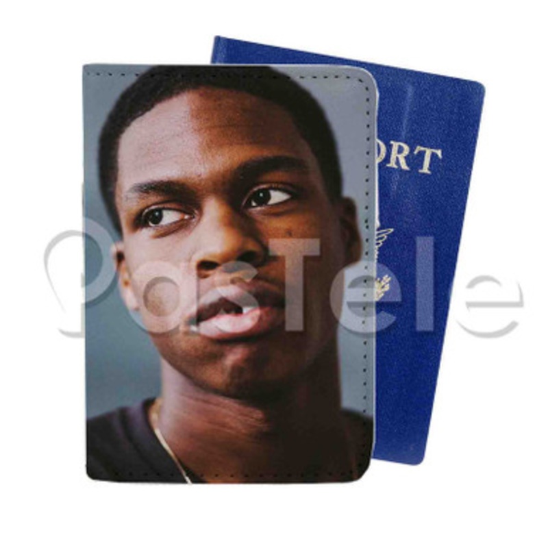 Daniel Caesar Sing Custom PU Leather Passport Travel Baggage Tag Cover