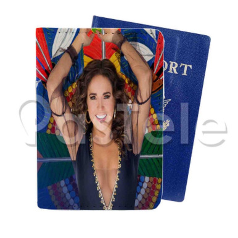 Daniela Mercury Custom PU Leather Passport Travel Baggage Tag Cover