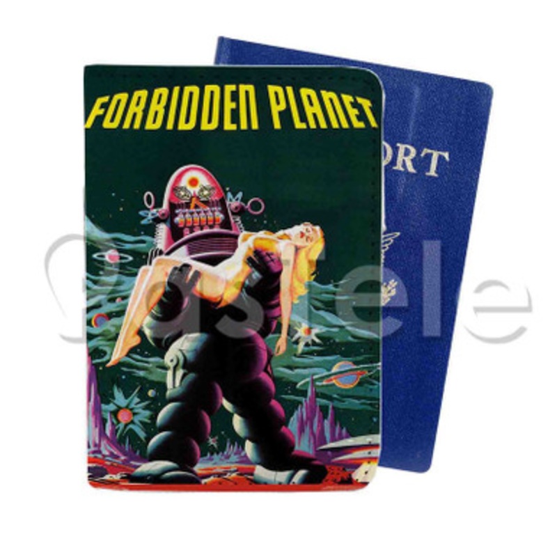 Forbidden Planet Custom PU Leather Passport Travel Baggage Tag Cover