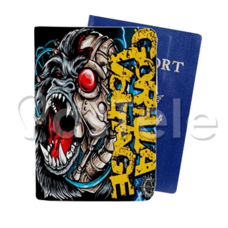 Gorilla Voltage Custom PU Leather Passport Travel Baggage Tag Cover