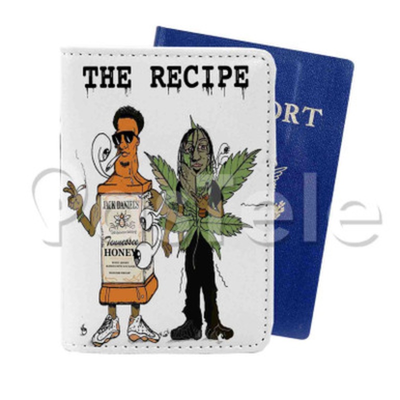 12th Street Frydays Custom PU Leather Passport Travel Baggage Tag Cover