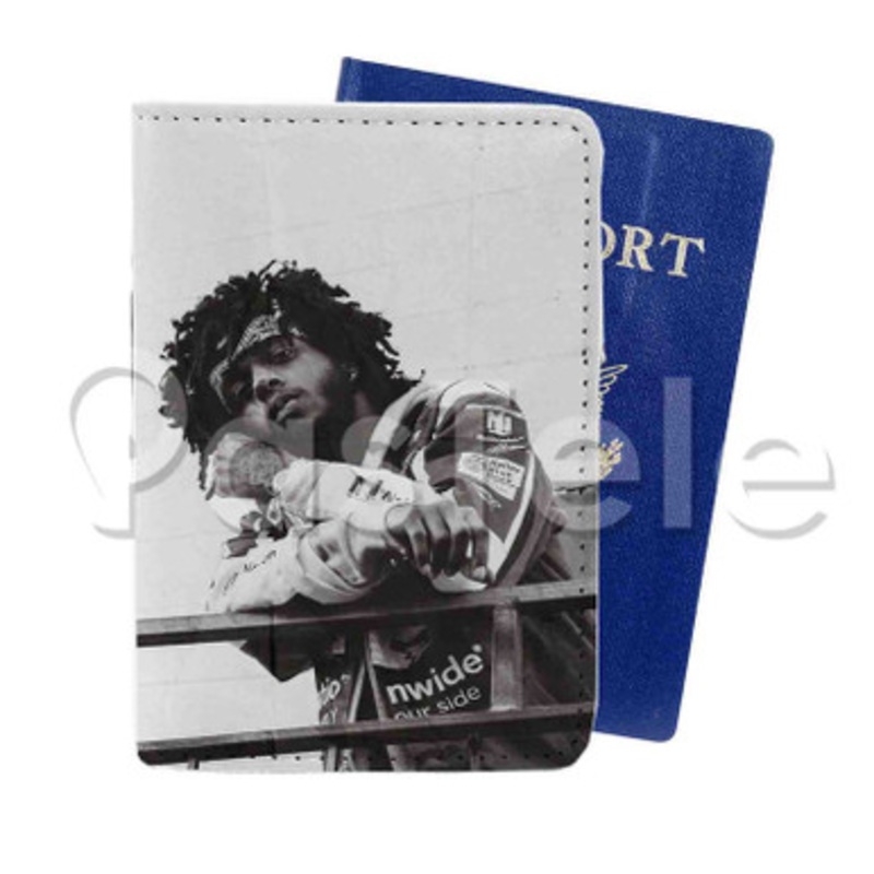 6 LACK Custom PU Leather Passport Travel Baggage Tag Cover