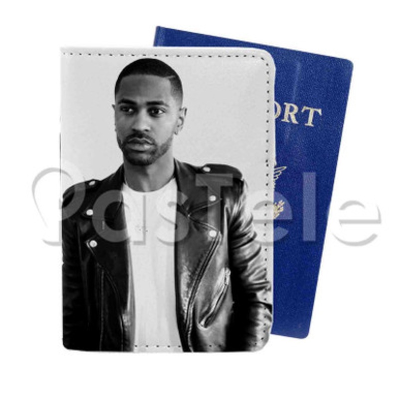 Big Sean Custom PU Leather Passport Travel Baggage Tag Cover