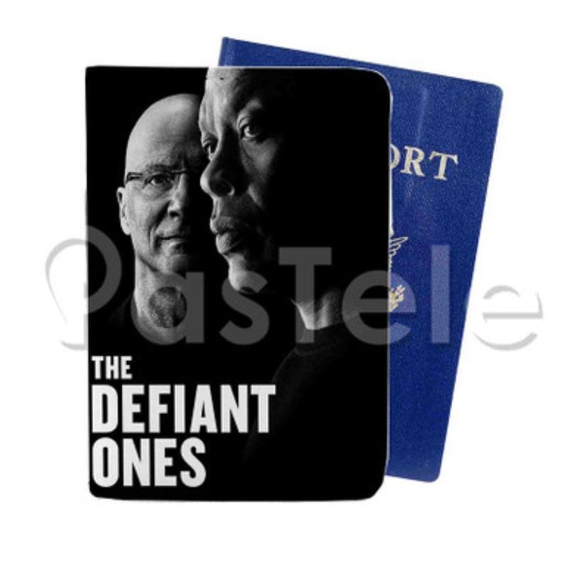 Dr Dre Gunfiyah Custom PU Leather Passport Travel Baggage Tag Cover