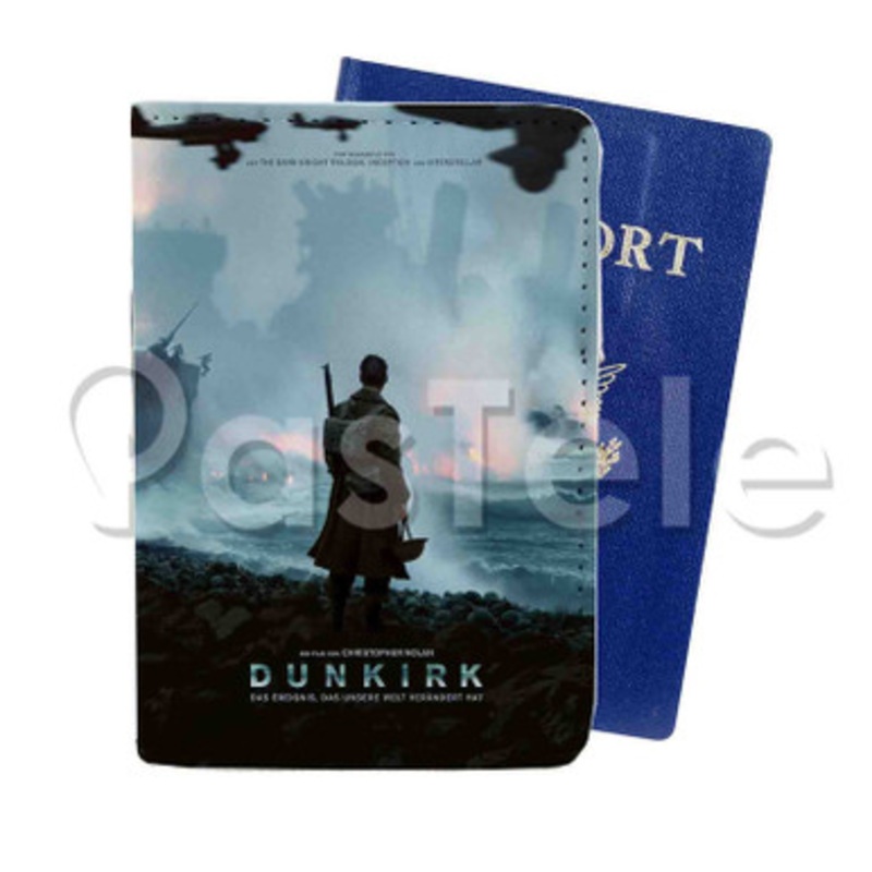 Dunkirk Custom PU Leather Passport Travel Baggage Tag Cover