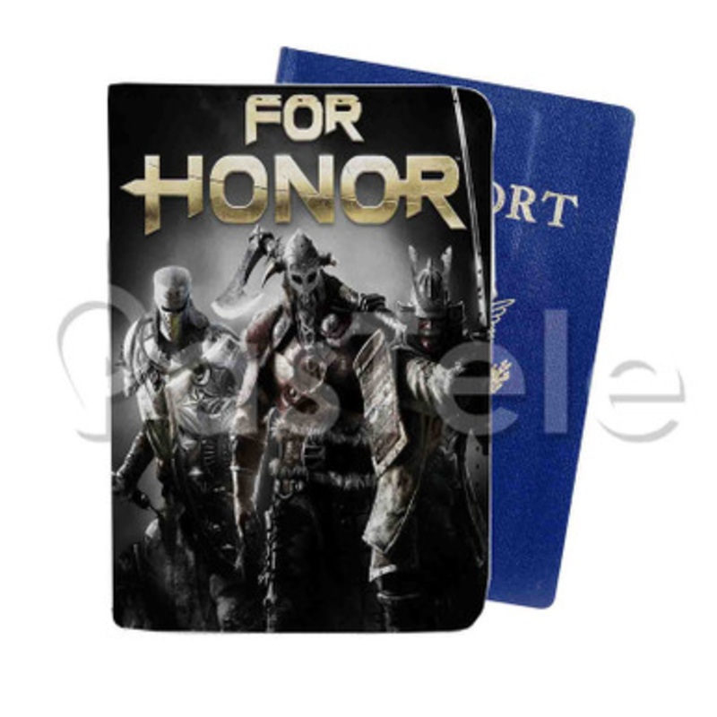 For Honor Custom PU Leather Passport Travel Baggage Tag Cover
