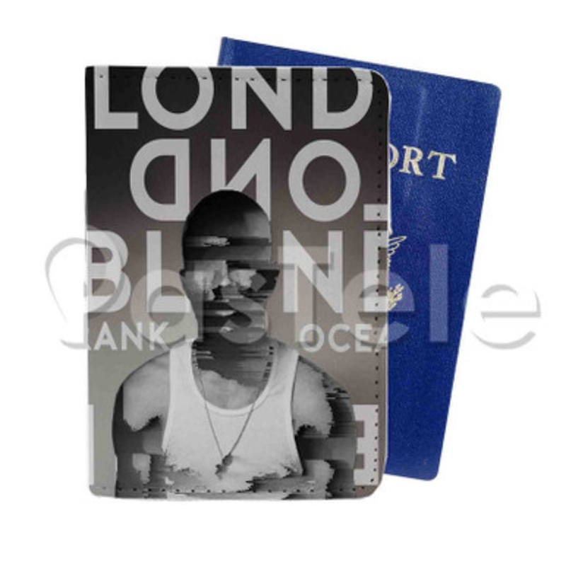 Frank Ocean Blond Custom PU Leather Passport Travel Baggage Tag Cover
