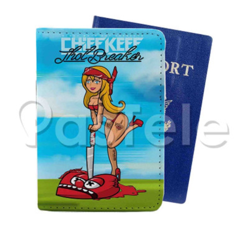 Grab A Star Chief Keef Custom PU Leather Passport Travel Baggage Tag Cover