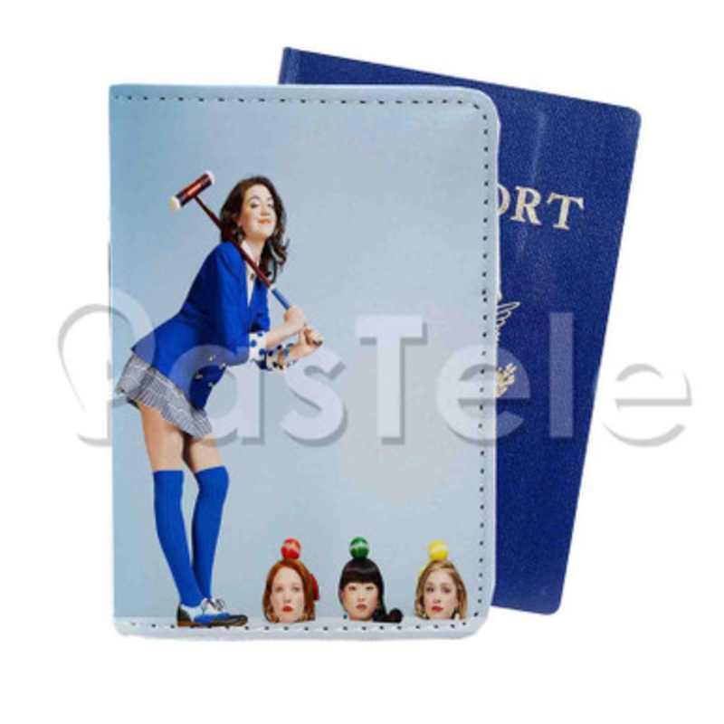 Heathers the Musical Custom PU Leather Passport Travel Baggage Tag Cover