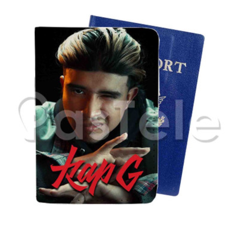Kap G Custom PU Leather Passport Travel Baggage Tag Cover