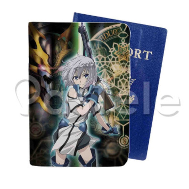 Knight s and Magic Custom PU Leather Passport Travel Baggage Tag Cover