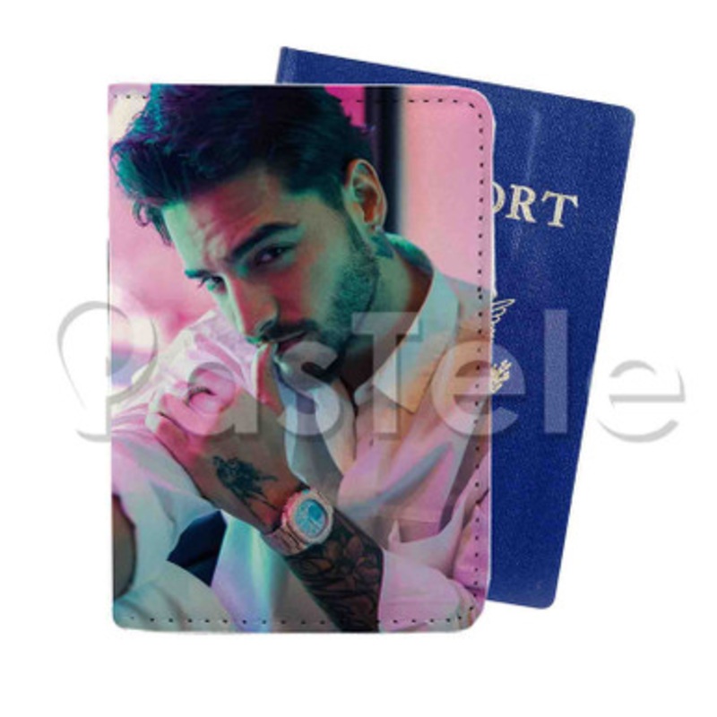 Maluma Custom PU Leather Passport Travel Baggage Tag Cover
