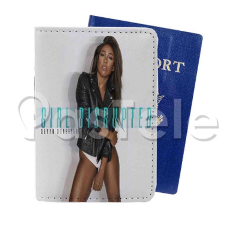Sevyn Streeter Girl Disrupted Custom PU Leather Passport Travel Baggage Tag Cover