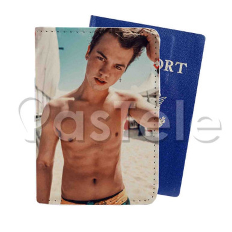 Taylor Caniff Custom PU Leather Passport Travel Baggage Tag Cover