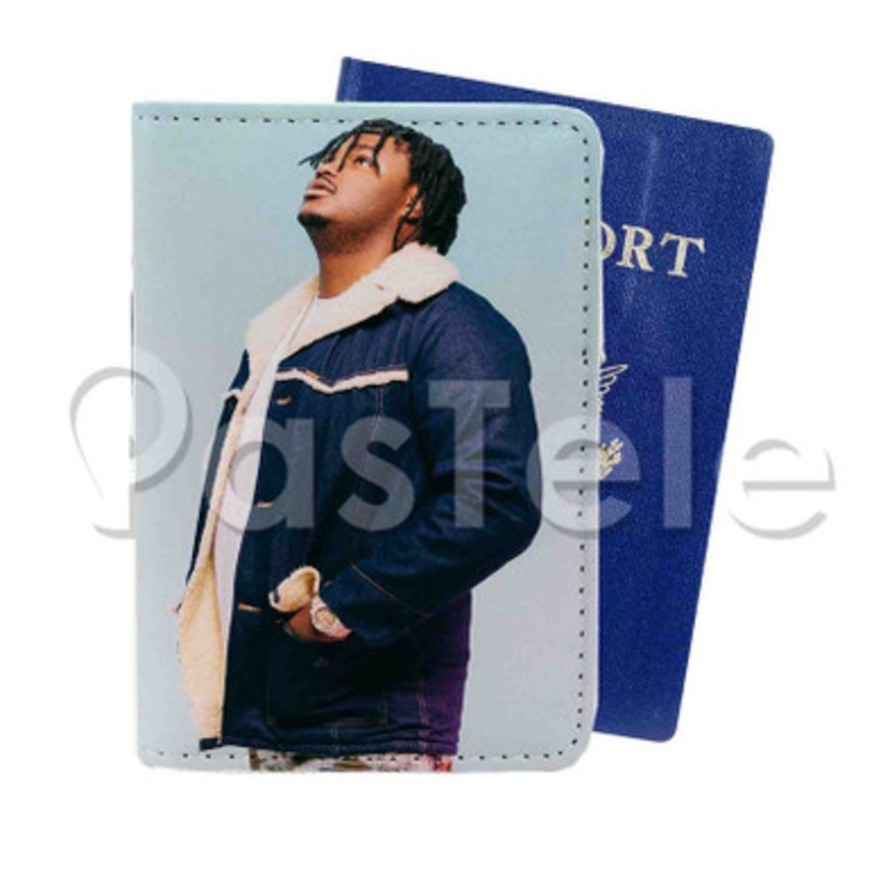 Tee Grizzley Custom PU Leather Passport Travel Baggage Tag Cover