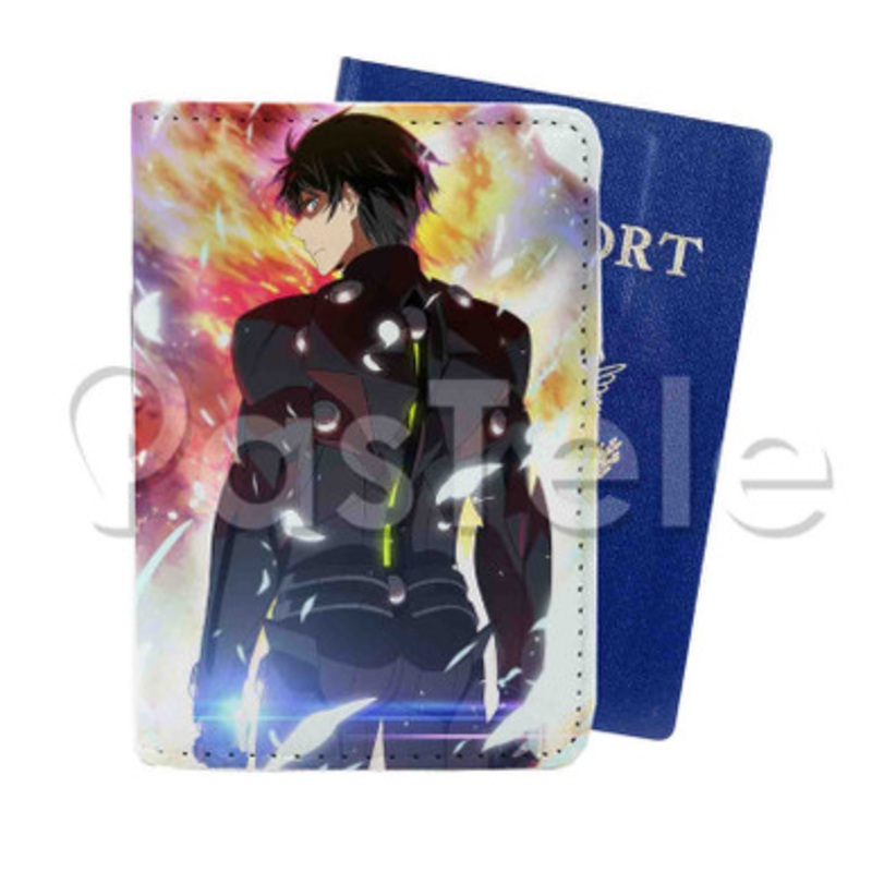 The Irregular at Magic High School The Movie The Girl Who Calls Custom PU Leather Passport Travel Baggage Tag Cover