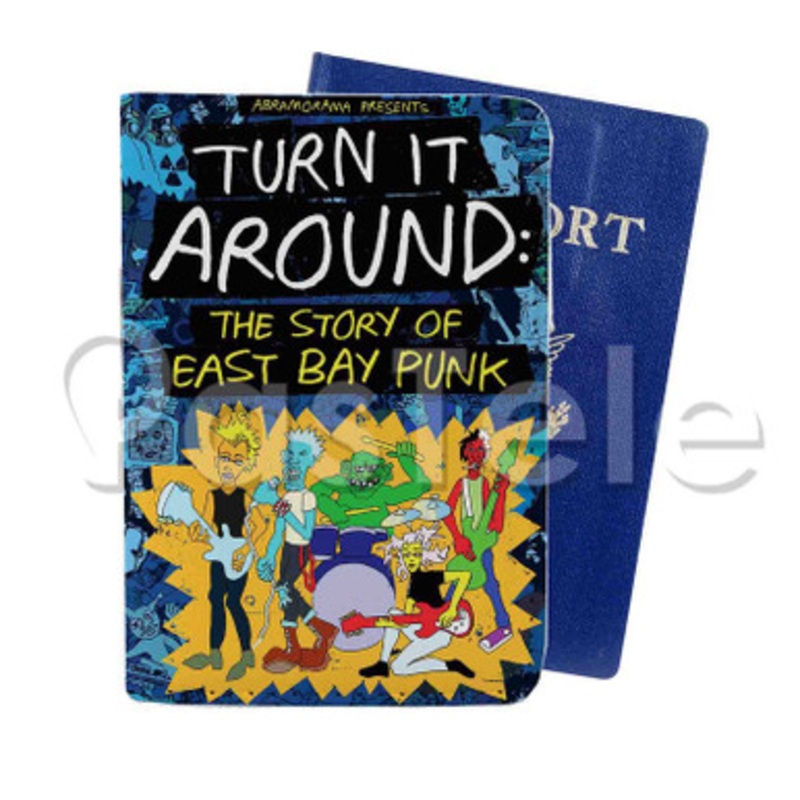 The Story of East Bay Punk Custom PU Leather Passport Travel Baggage Tag Cover