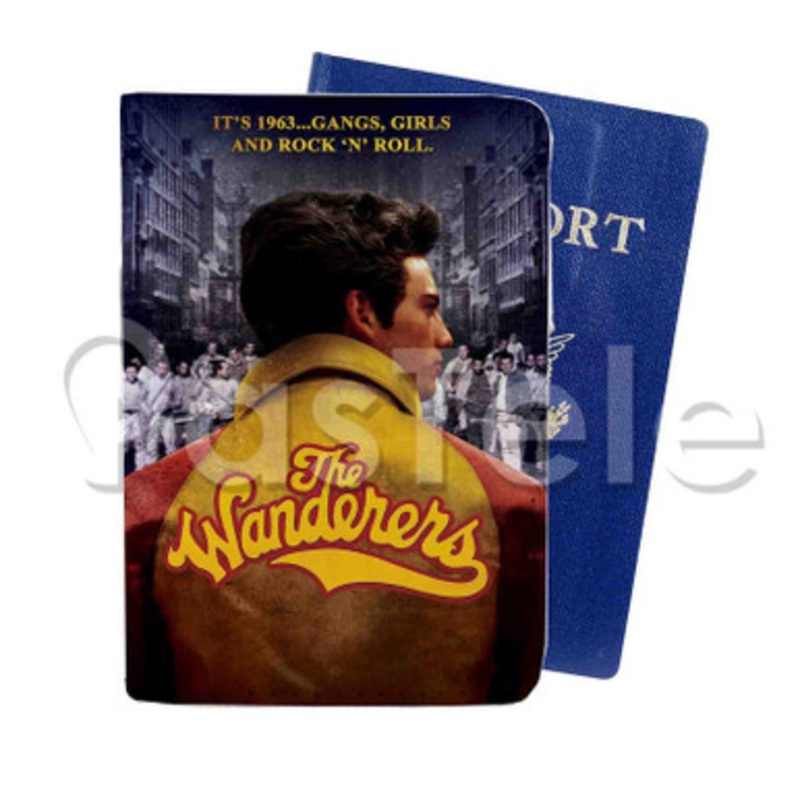 The Wanderers Custom PU Leather Passport Travel Baggage Tag Cover