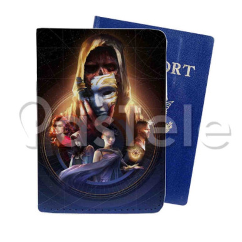 Torment Tides of Numenera Custom PU Leather Passport Travel Baggage Tag Cover