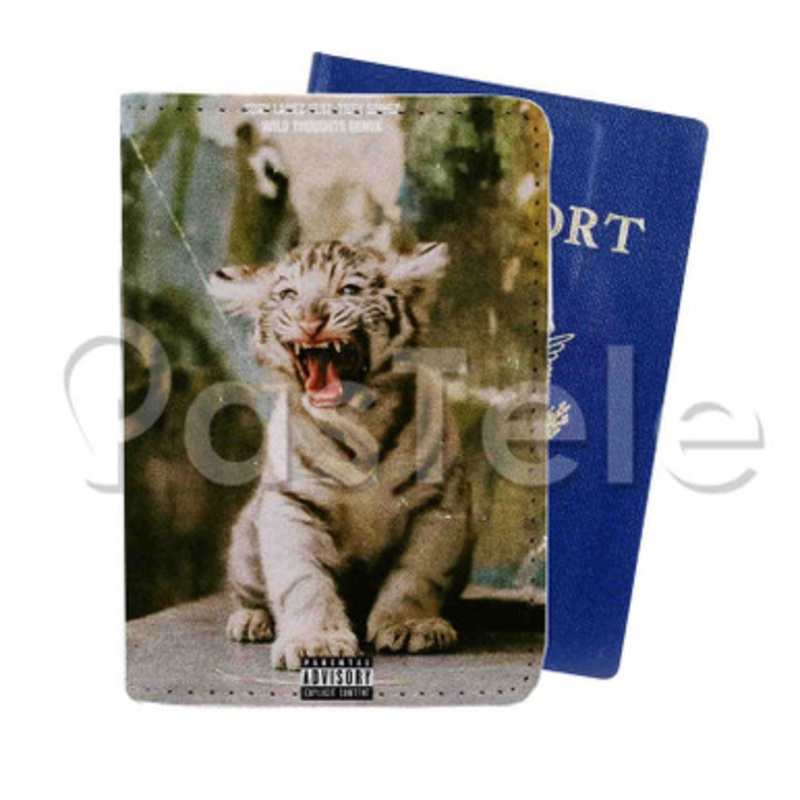 Wild Thoughts Tory Lanez Feat Trey Songz Custom PU Leather Passport Travel Baggage Tag Cover
