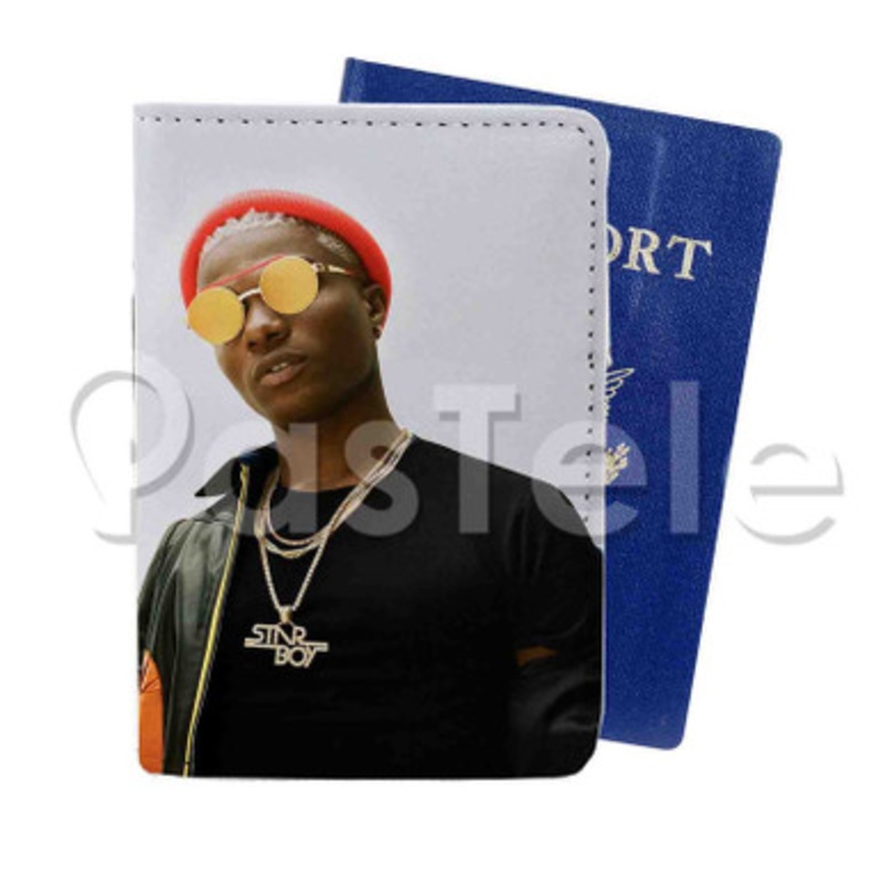 Wiz Kid Custom PU Leather Passport Travel Baggage Tag Cover