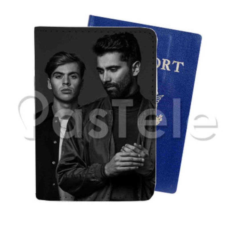 Yellow Claw Custom PU Leather Passport Travel Baggage Tag Cover
