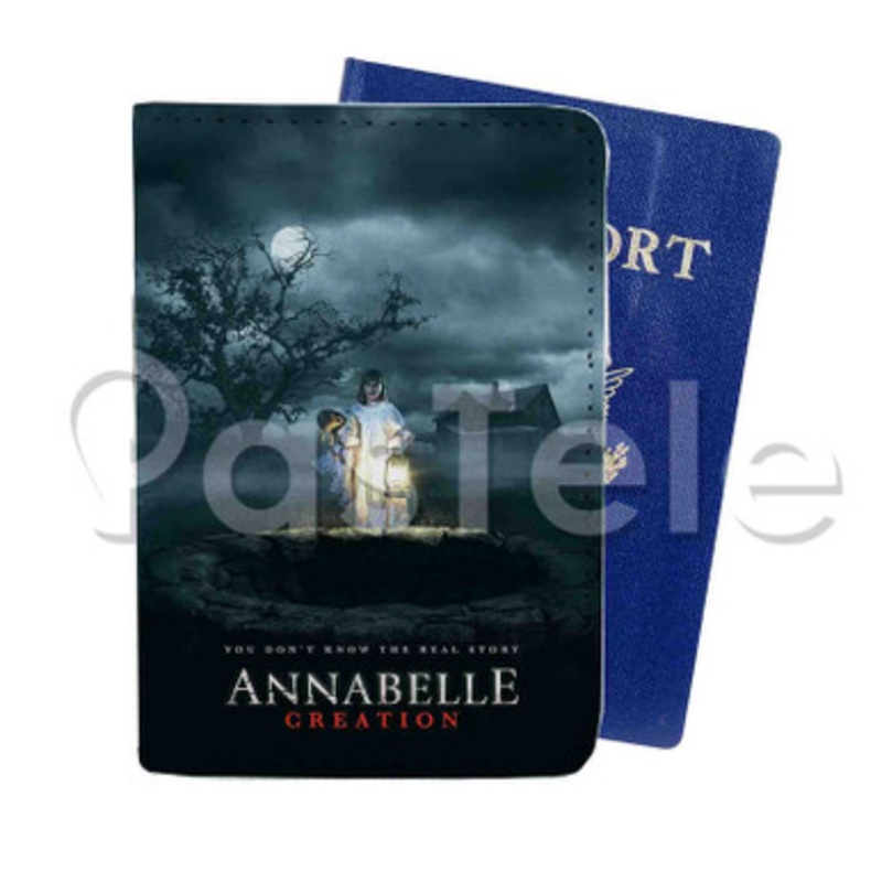 Annabelle Creation Custom PU Leather Passport Travel Baggage Tag Cover