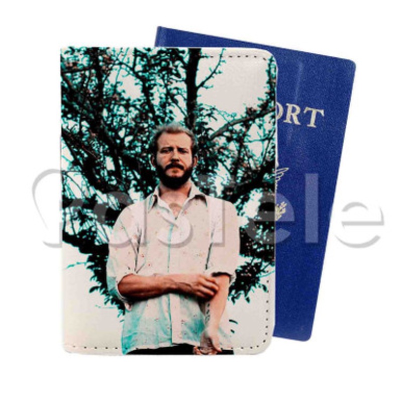 Bon Iver Custom PU Leather Passport Travel Baggage Tag Cover