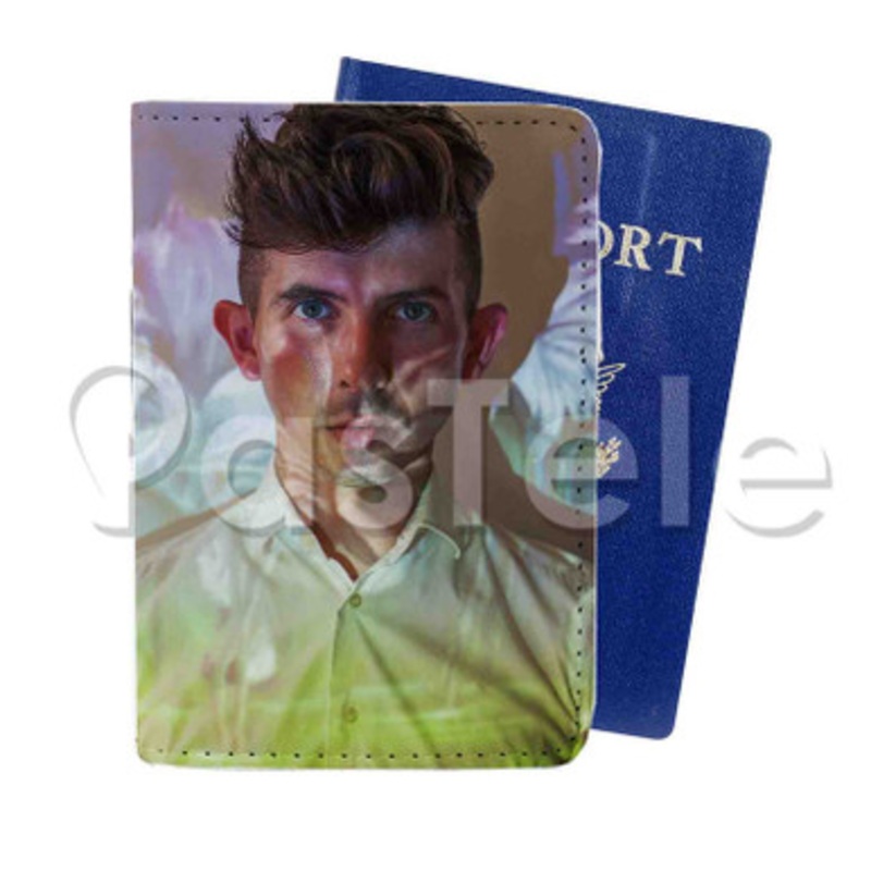 Danny AYER Custom PU Leather Passport Travel Baggage Tag Cover