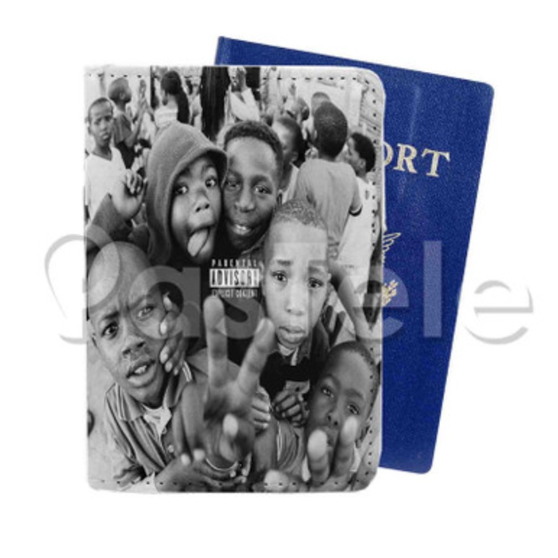 Day Ones WELL Custom PU Leather Passport Travel Baggage Tag Cover