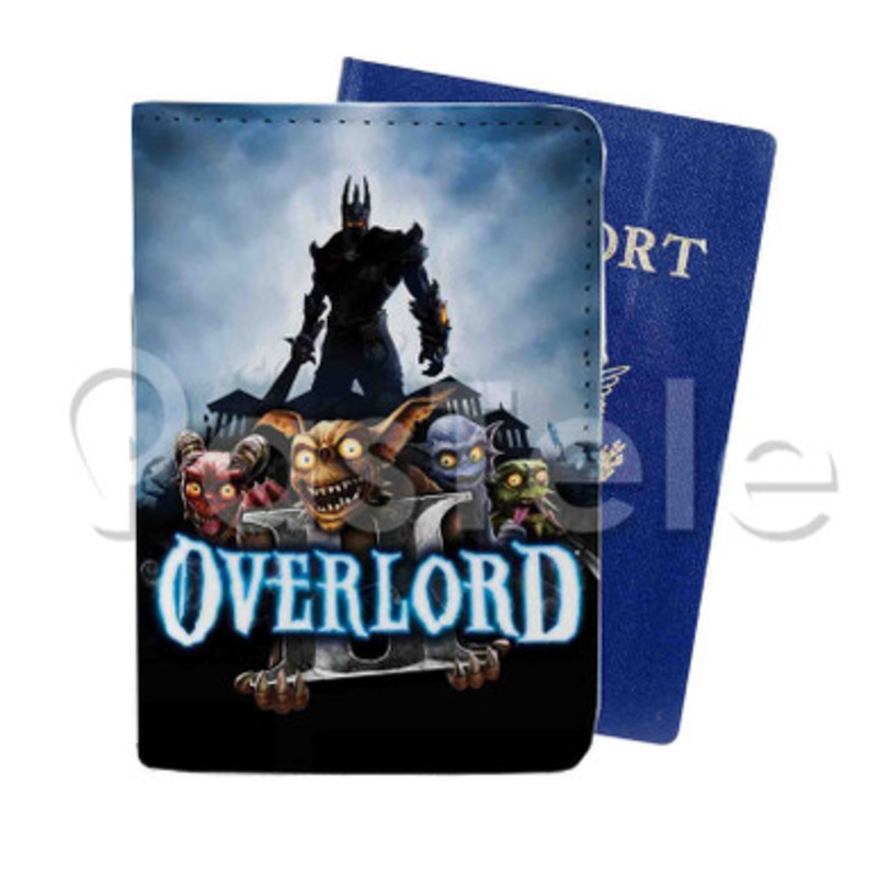 Everlord Custom PU Leather Passport Travel Baggage Tag Cover