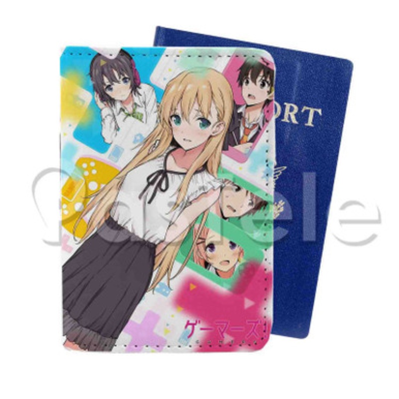 Gamers Game Custom PU Leather Passport Travel Baggage Tag Cover