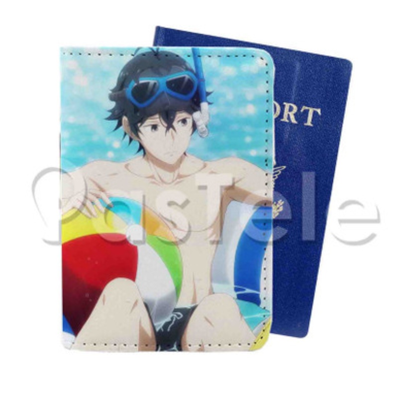 Handa ku Custom PU Leather Passport Travel Baggage Tag Cover