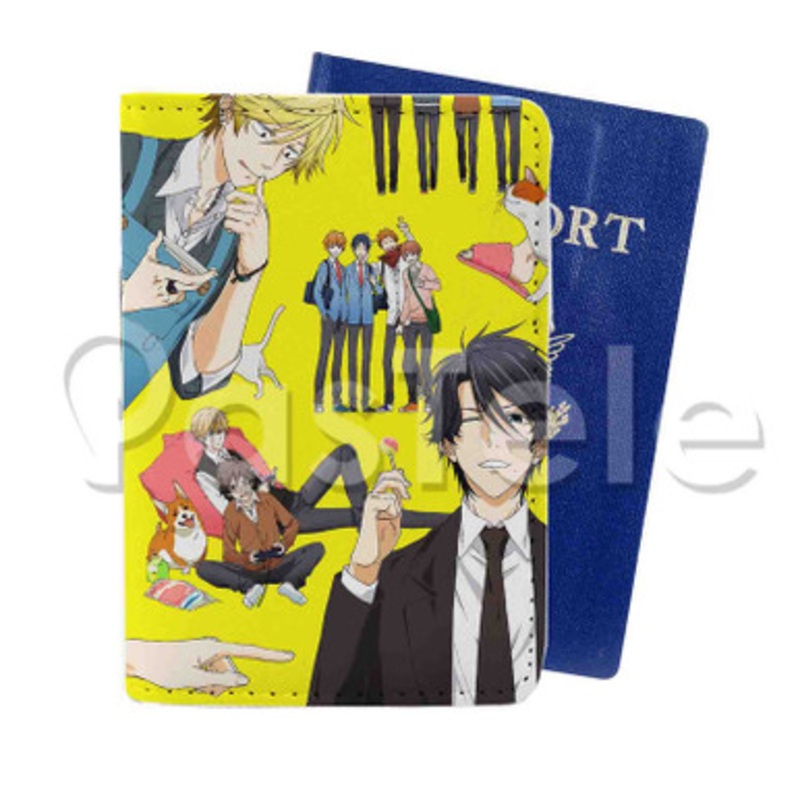 Hitorijime My Hero Custom PU Leather Passport Travel Baggage Tag Cover