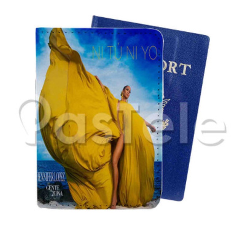 Jennifer Lopez Ni T Ni Yo Custom PU Leather Passport Travel Baggage Tag Cover