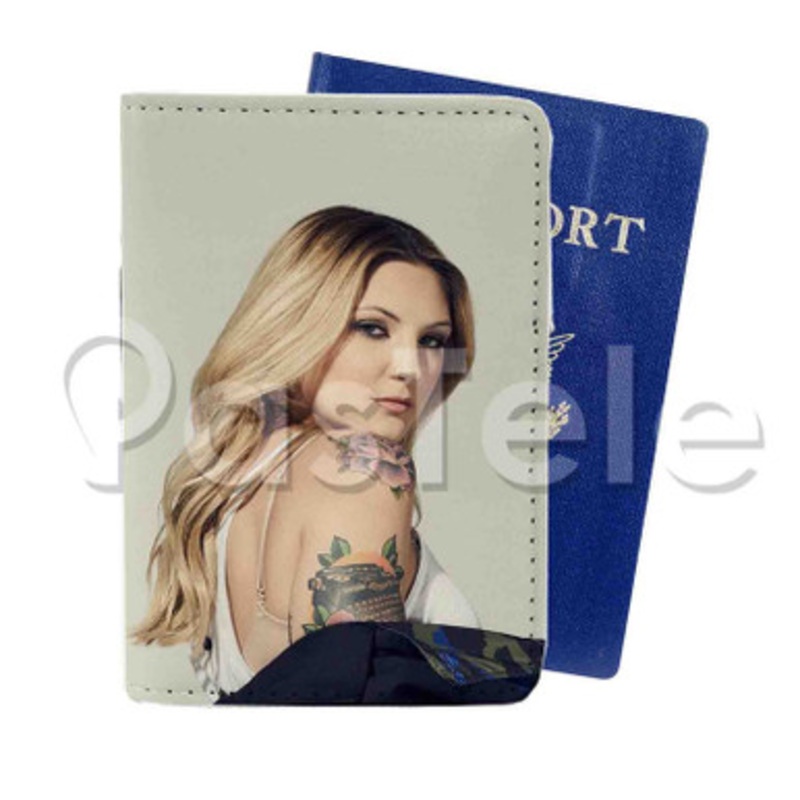 Julia Michaels Custom PU Leather Passport Travel Baggage Tag Cover