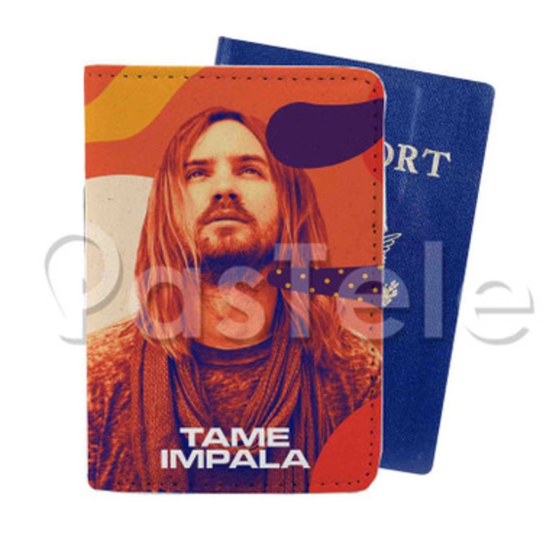 Kevin Parker Custom PU Leather Passport Travel Baggage Tag Cover