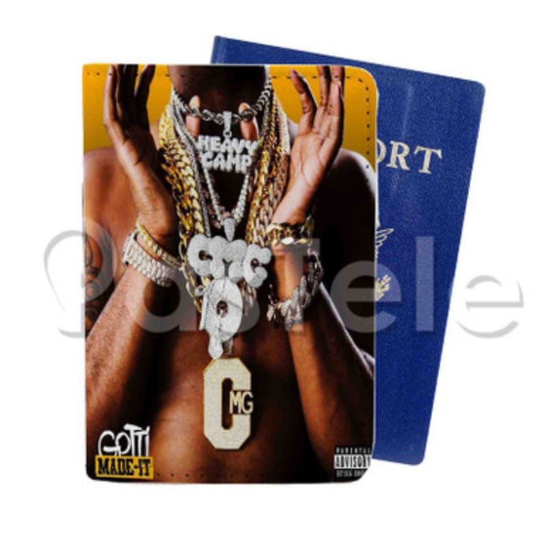 Letter 2 The Trap Yo Gotti Mike Will Made It Custom PU Leather Passport Travel Baggage Tag Cover