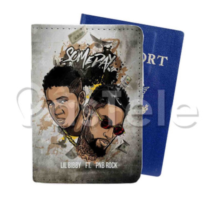 Lil Bibby Feat Pn B Rock Someday Custom PU Leather Passport Travel Baggage Tag Cover