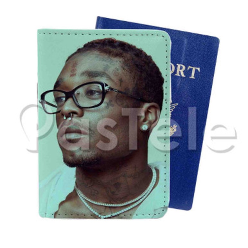 Lil Uzi Vert Custom PU Leather Passport Travel Baggage Tag Cover