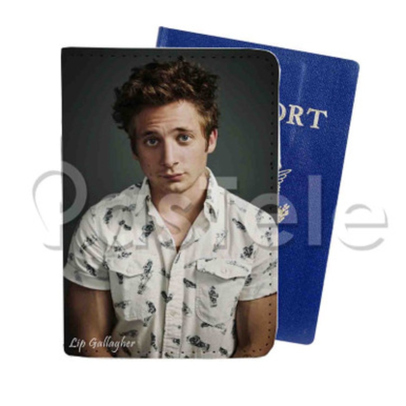 Lip Gallagher Custom PU Leather Passport Travel Baggage Tag Cover