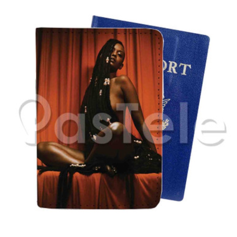 LMK Kelela Custom PU Leather Passport Travel Baggage Tag Cover