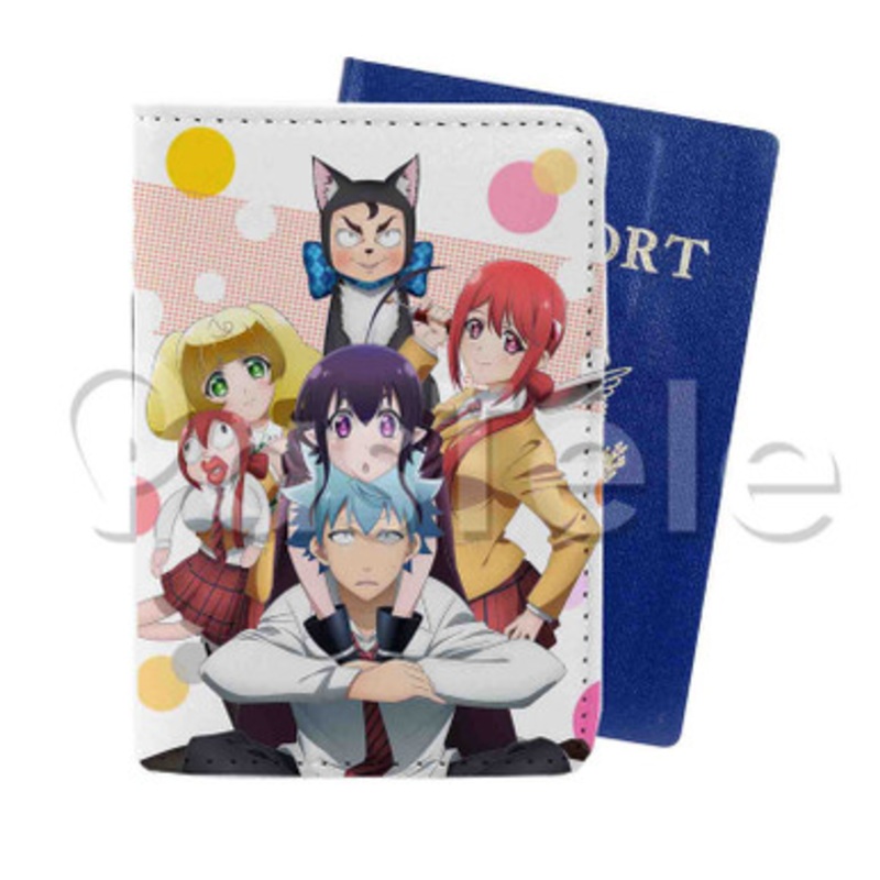 Love Tyrant Custom PU Leather Passport Travel Baggage Tag Cover